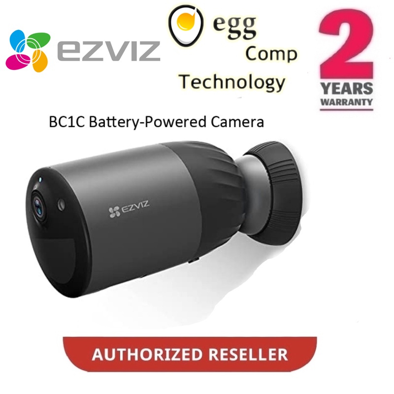 EZVIZ BC1C 1080P / 4MP กล้องวงจรปิดไร้สายไร้สาย 2.4Ghz แบบแฮนด์ฟรี , การตรวจจับมนุษย์