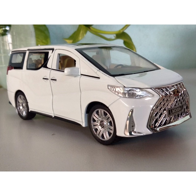 โมเดลรถเหล็กรุ่น LEXUS LM 300h MODEL