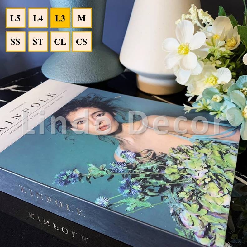 หนังสือตกแต่ง หนังสือปลอม Decor Book Modern พร็อพถ่ายรูป ของแต่งบ้าน (L3)