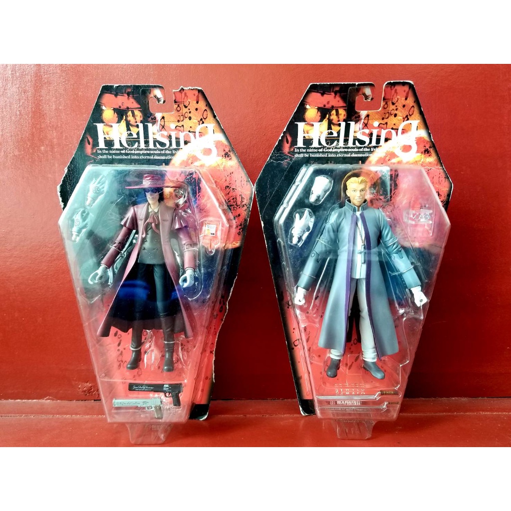 [ล้างสต๊อก คู่กัน 2 แพค] YAMATO HELLSING : ALUCARD + PALADIN ALEXANDER ANDERSON ACTION FIGURE ของใหม
