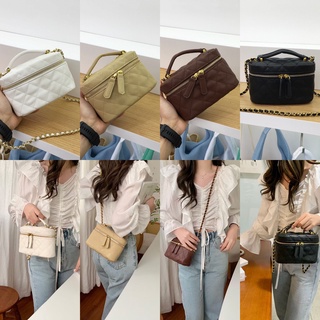 Mini crossbody bag กระเป๋าสะพาย กระเป๋าสะพายข้าง กระเป๋าแฟชั่น พรีเมียม งานเนียบ เรียบหรู ใช้ได้ทุกวัน ราคาถูก เกาหลีสวย