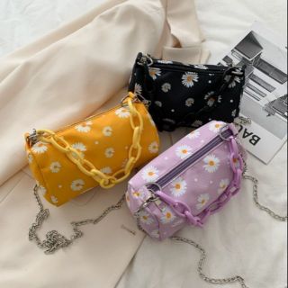 BEAU SHOP 🌸พร้อมส่ง💜💛🖤DAISY BAG#กระเป๋าเดซี่