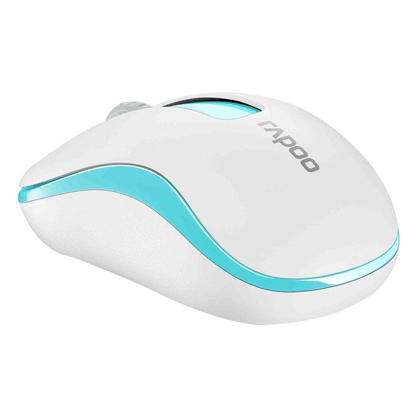 Rapoo Wireless Optical Mouse รุ่น MSM10-BL (Blue)