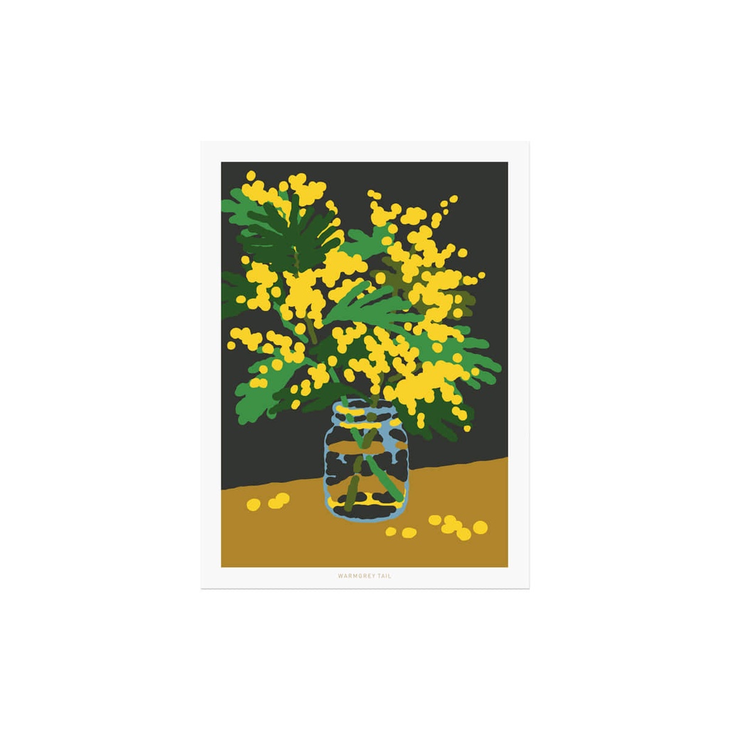 [WARMGREY TAIL] MIMOSA POSTCARD
