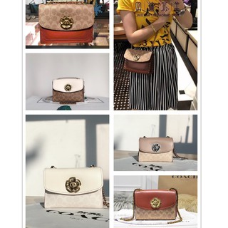 Coach งาน shop Parker18 รุ่น 34256 แท้💯 พร้อมส่งที่ไทย (รับ coin คืน เพิ่มอีก 10% เก็บ code หน้าแอพได้เลยค่ะ)