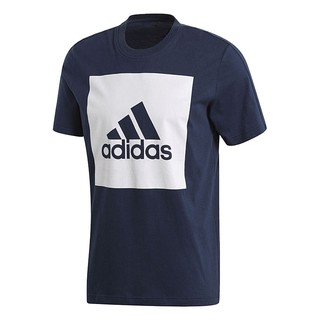 ADIDAS เสื้อยืด Ess Biglogo Tee ของแท้ สี Navy