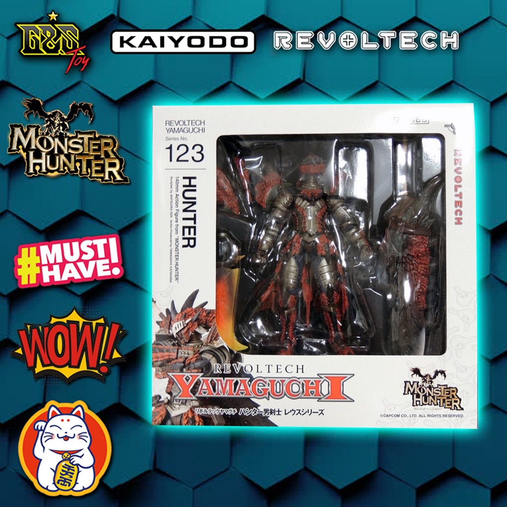 Revoltech : Hunter Swordsman Laeus จาก Monster Hunter