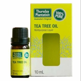 Tea Tree Oil ลดเลือยรอยสิว ผิวสะอาดใส 10ml. Thrusday Plantation