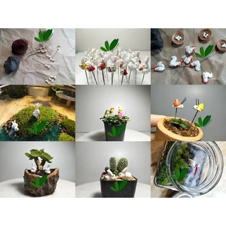 ตุ๊กตาจิ๋ว ตกแต่งสวนขวด สวนถาด ตัวละ 10-12 ฿ เลื่อนดูในตัวเลือกสินค้า