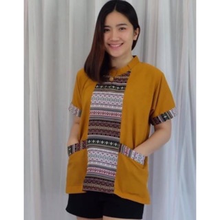 No.226 เสื้อผ้าฝ้ายพื้นเมือง รอบอกถึง 40”