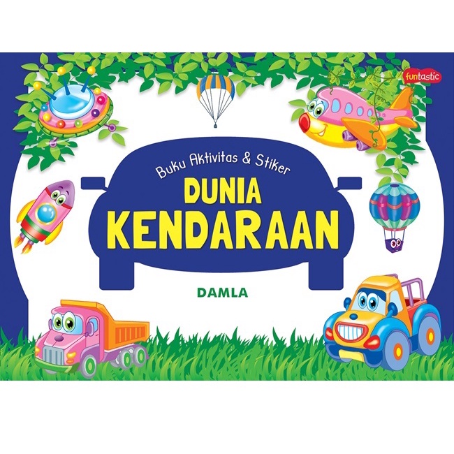 Gramedia Yogya - หนังสือกิจกรรมและสติ๊กเกอร์ - Vehicle World