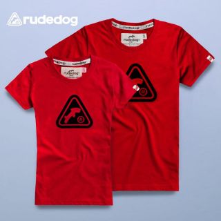 Rudedog เสื้อยืด รุ่น Captain สีแดง