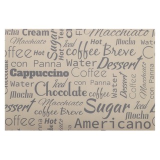 ที่รองภาชนะ แผ่นรองจาน DESSERT สีขาว อุปกรณ์บนโต๊ะอาหาร ห้องครัวและอุปกรณ์ PLACEMAT DESSERT WHITE