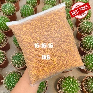 1kg ออสโมโค้ท 13-13-13 ปุ๋ยละลายช้า สูตรบำรุงต้นสมบูรณ์ แบ่งใส่ถุง ราคาถูก (Osmocote)