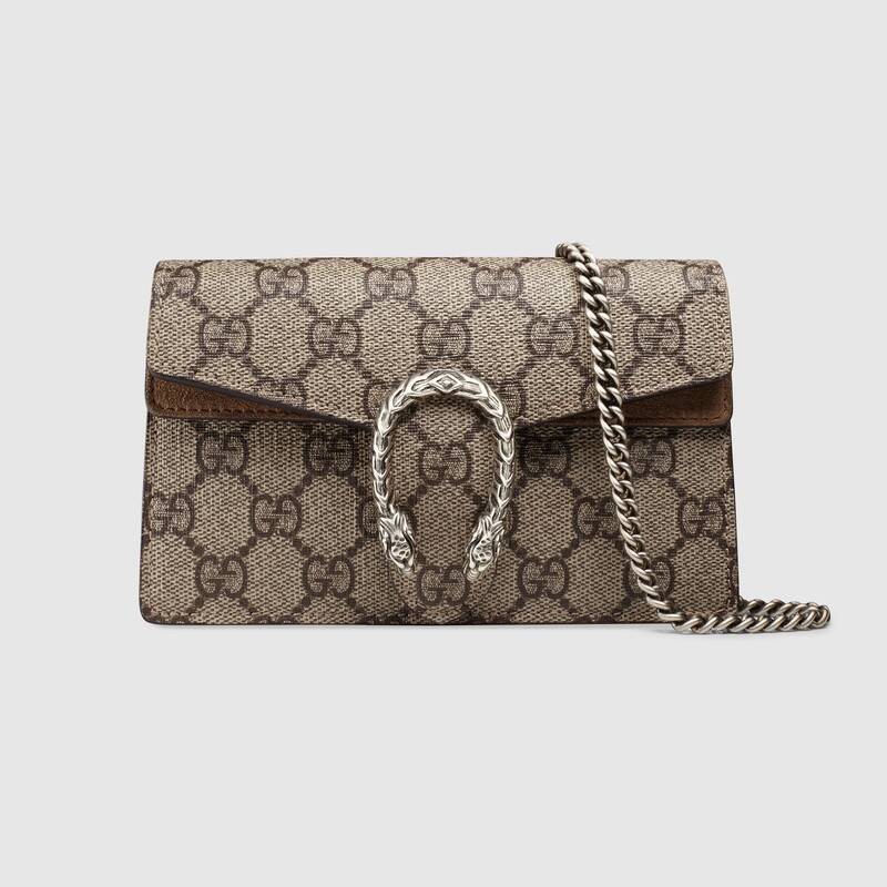 Gucci Dionysus premium faux canvas mini bag GG mini 476432 16.5cm