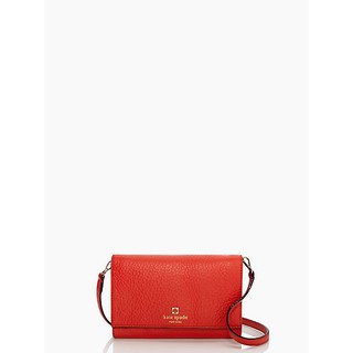 Kate Spade southport natalie - Red สายสะพายยาวคล้องตัวได้ ** พร้อมส่ง**