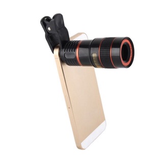 เลนส์เสริมมือถือ 8x Telescope Zoom Lens ของแท้ รหัส LM-007