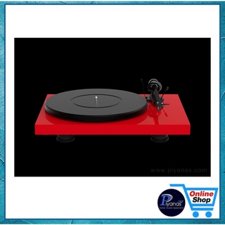 PROJECT เครื่องเล่นแผ่นเสียง : DEBUT CARBON EVO (พร้อมหัวเข็ม ORTOFON รุ่น 2M RED) (HIGH GLOSS RED)