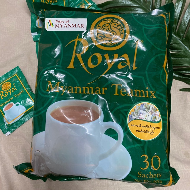 ชาพม่า Royal Myanmar teamix 🇲🇲 ชานมพม่า ชาตัวดัง ถุงใหญ่30ซอง