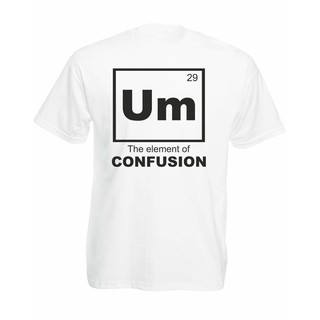 T-shirt พร้อมส่ง เสื้อยืด พิมพ์ลาย The Ele t Of Confusion สําหรับผู้ชาย S-5XL