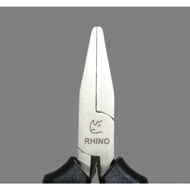 คีมปากแบนเรียบ(ไม่มีฟัน) รุ่น 307 (สามศูนย์เจ็ด) ขนาด 5 นิ้ว RHINO แข็งแรง ทนทาน ใช้งานดี - รูปที่ 3