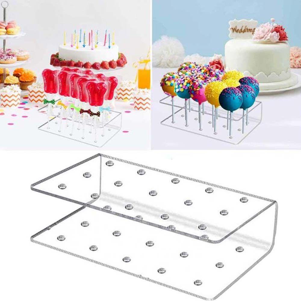 DANILO Acrylic Cake Pop Stand Rectangle For wedding party birthday ...