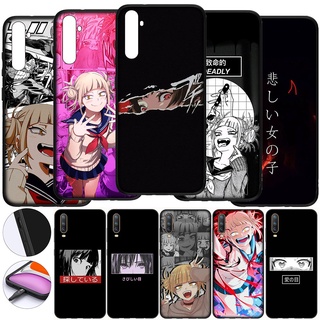 เคสโทรศัพท์มือถือ ซิลิโคนนิ่ม ลายอะนิเมะ Vaporwave Aesthetic Sad Manga Face Himiko Toga FAY104 สําหรับ Xiaomi Redmi Note 8 Pro 8A 6A Note8 8Pro