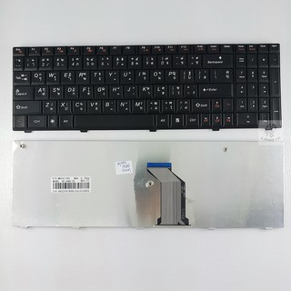 LENOVO คีย์บอร์ดโน๊ตบุ๊ค KEYBOARD G560 สีดำ