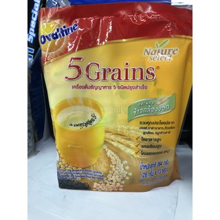 โอวัลติน 5 grains เครื่องดื่มธัญญาหาร5ชนิด ปรุงสำเร็จ แพค5และ13ซอง