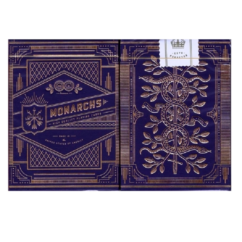 Theory11 Purple Monarchs Play Cards Monarch Deck Poker Collection การ์ดเกม ราคา ถูกที่สุด ดีลบีเคเค แกลเลอรีภาพที่ 2