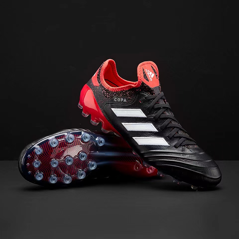 Adidas Copa 18.1 รองเท้าฟุตบอลบุรุษหนังเยอรมนี Kasut Bola Sepak