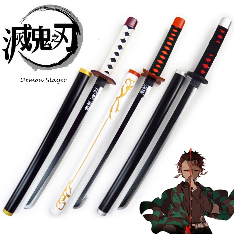 Wood/PU ONE 80cm Cosplay 11Samurai/Ninjas Sword Performance Props Toy