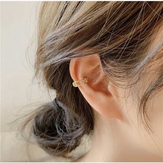 ear cuff ต่างหูหนีบ ต่างหูคล้องหู