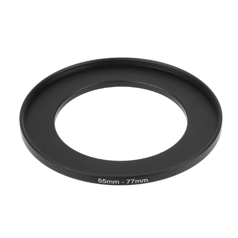 Lens Mount & Adaptors 23 บาท Capa ใหม่ แหวนอะแดปเตอร์ฟิลเตอร์เลนส์กล้อง โลหะ 55 มม. เป็น 77 มม. Cameras & Drones