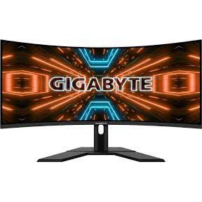(G34WQC-A )GIGABYTE GAMING MONITOR 3‎440 X 1440/PANEL SIZE 3‎4" VA 1500R/SIGNAL INPUT HDMI 2.0 X2, D