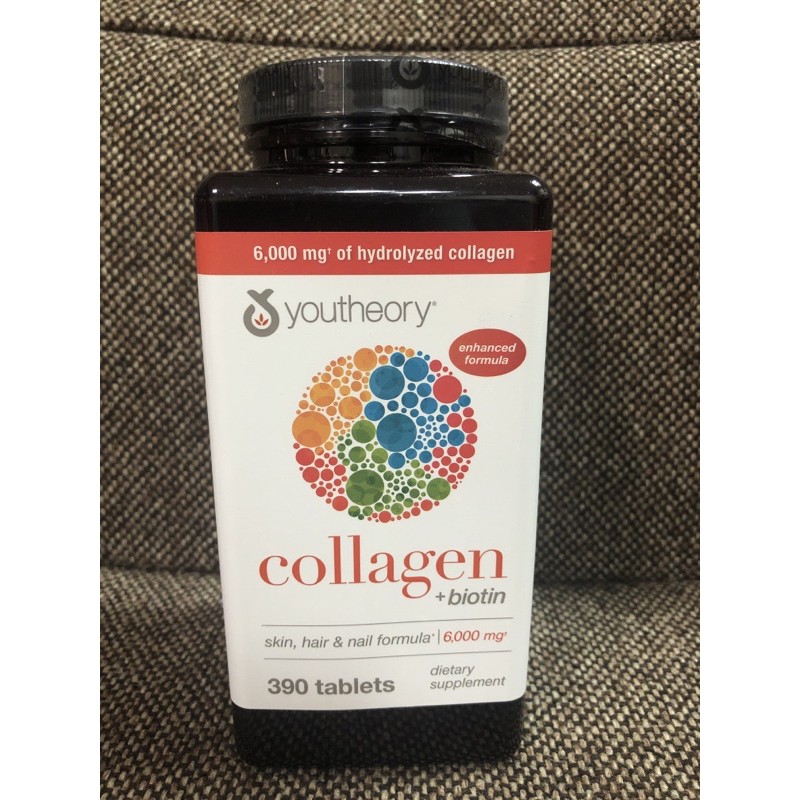 💊 exp06/27คอลลาเจน ยี่ห้อ Youtheory Collagen 🇺🇸คอลลาเจน สูตรบำรุง ผิว ผม และ เล็บ