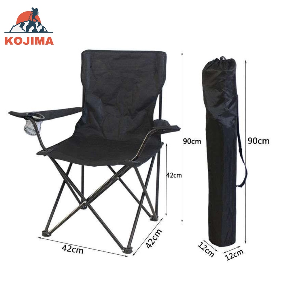 KOJIMA พร้อมส่ง เก้าอี้แคมป์ปิ้ง เก้าอี้สนาม อี้พับได้ อี้ปิคนิค อี้ชายหาด อุปกรณ์แคมป์ปิ้ง camping chair