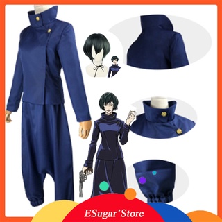 Anime Jujutsu Kaisen Zenin Mai Cosplay Costume Uniform Halloween Party Set Womens Dress