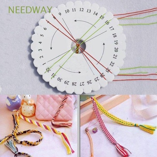 Needway แผ่นถักลูกปัด ทรงสี่เหลี่ยม 100 มม. X 10 มม. 2 ชิ้น