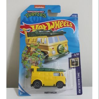 รถเหล็ก Hotwheels PARTY WAGON TURTLES (ib013)#ib33