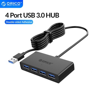 Orico ฮับ Usb 4 พอร์ต USB 3.0 ตัวแยก พร้อมพอร์ต Micro USB ความเร็วสูง OTG สําหรับคอมพิวเตอร์แล็ปท็อป แล็ปท็อป (G11)