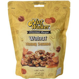 Nut Walker  Honey Sesame Walnut120g  นัทวอล์คเกอร์ฮันนี่งาวอลนัท 120 กรัม