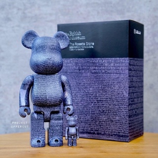 BE@RBRICK 400%+100% THE BRITISH MUSEUM : The Rosetta Stone [New]