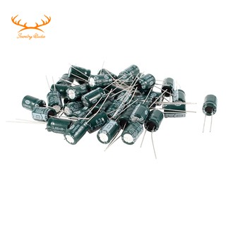 ☀SALE☀40 Pcs 1000uF 6.3V 105℃ Radial Electrolytic Capacitors Dark green 8x12mm