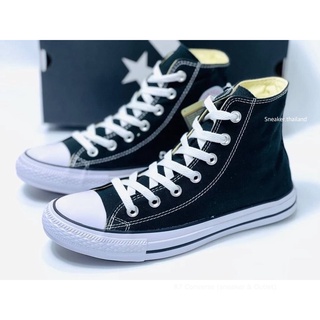 🚩  All Star Classic Black White หุ้มข้อสีดำ/สีขาว (คอลเล็คชั่นใหม่) สินค้าพร้อมกล่อง