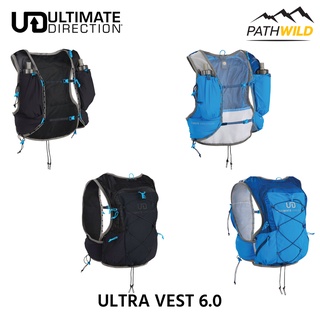 เป้น้ำ ULTIMATE DIRECTION ULTRA VEST 6.0 รุ่นยอดนิยม ที่มีความจุกลางๆ 10.3 ลิตร เหมาะกับการวิ่งเทรลในระยะ ULTRA