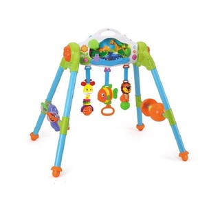 Huilie Toy- ชุดยิมเสียงดนตรี (Small Forest 2 in 1 Gym Rack)