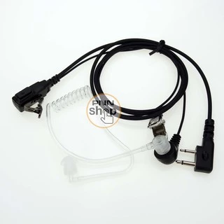 (1ชิ้น) หูฟัง Mic FBI ใช้กับ icom แท้เท่านั้น IC-V8, IC-V80, IC-V82, IC-V85 IC-2GXAT IC-2AT C-150 ฯลฯ