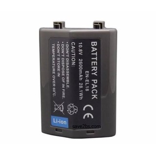 แบตเตอรี่กล้อง Nikon Digital Camera Battery รุ่น EN-EL18