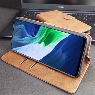 Infinix Note 11 Pro เคส Phone Holder Stand Case Infinix Note 11S 11Pro เคสฝาพับ Wallet PU Leather Back Cover